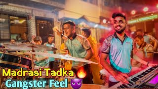 Madrasi Tadka 🔥 / Jogeshwari Beats / Gangster Feel 😈 / Baap Drumming / Banjo Party in Mumbai