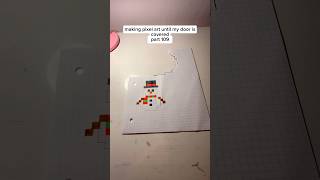 pixel art part 109 ⛄️ #art #shorts #drawing #trending #trend #video #viralvideo #pixelart #foryou