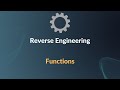 Introduction to Reverse Engineering - Understanding function call and returns