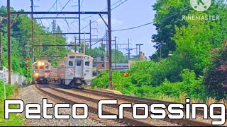 Trains At Jenkintown PT6 (Peco Crossing)