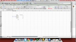 How to Create a Frequency Table in Microsoft Excel