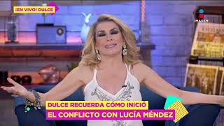 En vivo, Dulce habla de la guerra con Lucía Méndez | De Primera Mano