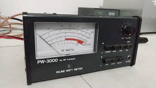 PW-3000 Watt Meter by RF Limited (checked vs bird 43p)