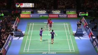 Yonex Japan Open 2015 | Badminton SF M2-MD | Fu/Zhang vs Endo/Hay