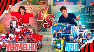 QUEM PEGAR MAIS BRINQUEDOS DA SUA COR, VENCE! - Desafio