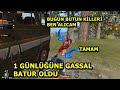 BİR GÜNLÜĞÜNE GASSAL BATUR OLDU TÜM HARİTAYI VURDU EFSANE MAÇ PUBG MOBİLE