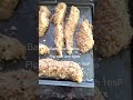 How to Make Baked Crispy Chicken Tenders #recipeshorts #recipesin30seconds #shorts #shortsvideo