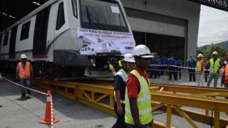 Final train for the MRT Sungai Buloh-Kajang (SBK) Line delivered (Part 1)