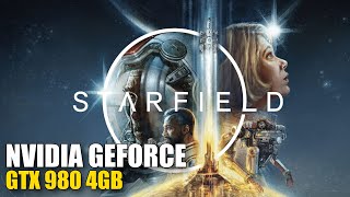 Nvidia Geforce GTX 980 4GB | Starfield | 1080P - Medium - FSR3: Native + FrameGen