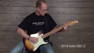 2018 Xotic XSC-2 (Sunburst) - Played by Jeremy Bates