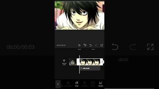 Capcut mini tutorial part 6 💯 | Anime Edits 🔥| Capcut Tutorial #shorts #anime #amv #capcut