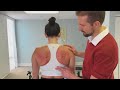 TMJ Dysfunction & Back Pain - Stress Clenching Causes Problems - Crunches & Massage Bring Relief