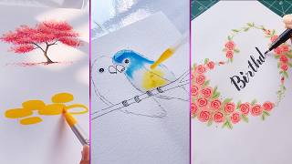 16 Art Hacks That Work Extremely Well || Easy painting ideas for beginners #drawing #art