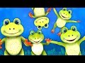 Lima Katak Bintik Kecil | sajak anak-anak | puisi untuk anak-anak | Five Little Speckled Frogs