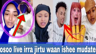 Osoo maakii wajjiin live irra jirtu haadha faaxee balbala yeroo bantu dirqamaan dhungatan😱