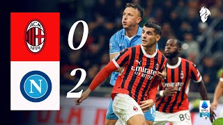 Defeat at San Siro | AC Milan 0-2 Napoli | Highlights Serie A