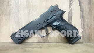 Turkish Made 9mm ZIGANA SPORTS Pistol Review - Tisas