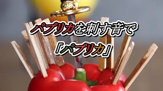 【ASMR】パプリカを刺す音で「パプリカ」 Kenshi Yonezu paprika 파프리카에서 파프리카를 연주