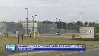 Prison employees assaulted at Maury Correctional