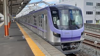 東京メトロ18000系18102F 試運転 草加駅発車