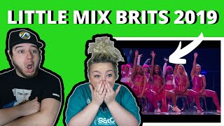 Little Mix – Woman Like Me (Live at The BRIT Awards 2019) | COUPLE REACTION VIDEO