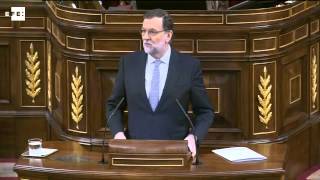 Rajoy inicia la sesión anunciando el voto en contra del PP a Sánchez
