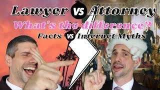 Lawyer vs Attorney Whats the Difference?