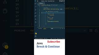 Java In Telugu: Break and Continue Java, Java Tutorial For Beginners in Telugu, Telugu Java #shorts