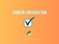 Python tkinter checkbutton
