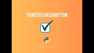 Python tkinter checkbutton