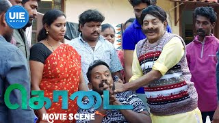 Kodai Movie Scenes | What are the reasons why the locals are attacking Robo Shankar ? | Karthick