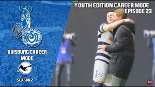 FIFA 23 YOUTH ACADEMY Career Mode - MSV Duisburg - 23 - BAS PETERS!!!!