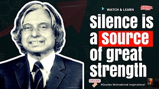 7 Quotes About Silence _ Silent Quotes _ Life Quotes Quotation Motivation