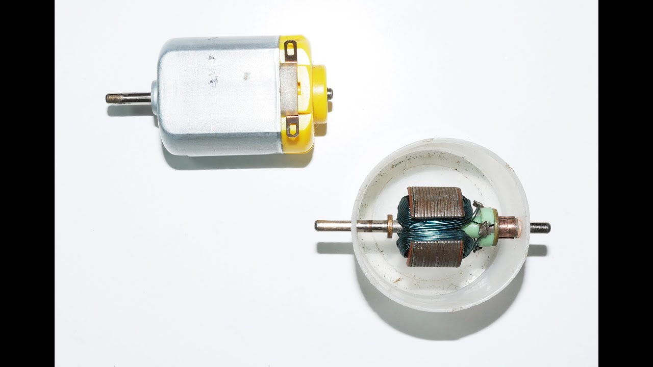 Dc Motor Experiment Teardown 4k Youtube