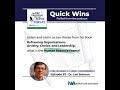 Quick Wins - Lee Bolman - What is the Human Resource Frame