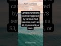 How can you configure triggers for AWS Lambda functions? | CloudArchitect Rahul