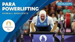 Para Powerlifting Highlights | Paris 2024 Paralympic Games ❤️💙💚