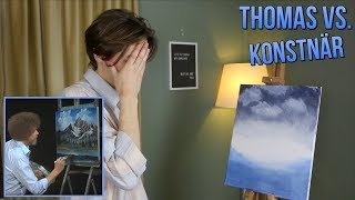 FÖLJER EN MÅLAR-TUTORIAL (Bob Ross)