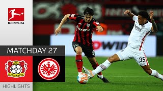 Bayer Leverkusen - Eintracht Frankfurt 2-0 | Highlights | Matchday 32 – Bundesliga 2021/22