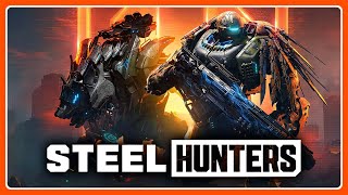 EXTRACTION SHOOTER + BATTLE ROYALE, CON MECHAS  | STEEL HUNTERS Gameplay Español