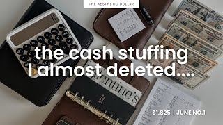 Cash Envelope Stuffing ✨☕️ $1,825 | Sinking Funds and Savings Challenges