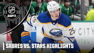 Buffalo Sabres vs. Dallas Stars | Full Game Highlights