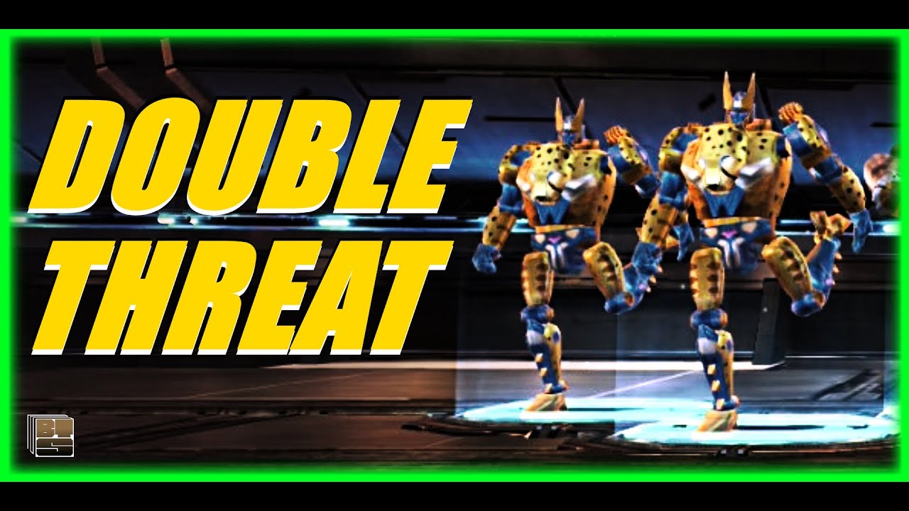 TRANSFORMERS Earth Wars | DOUBLE THREAT Cheetor Glitch | BASE DEFENSE ...