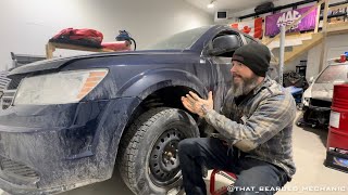 How To Replace Battery On 2008 - 2020 Dodge Journey • #ThatBeardedMechanic