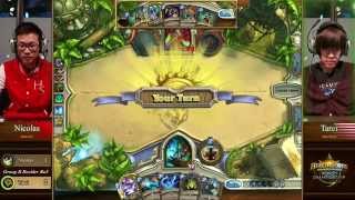 Nicolas vs. Tarei - Group B - Match 5 - Hearthstone World Championship 2014