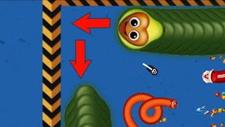 🐍wormate io ! worms zone io❤ !! pro skills gameplay #777  ! Worms 02