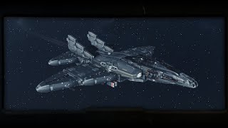 Starfield F-15 Strike Eagle Ship Build