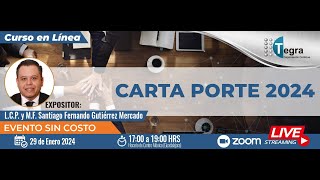 Curso CARTA PORTE 2024