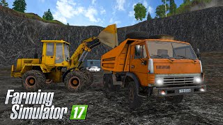 ПОДГОТОВКА К ЗИМЕ! ПРИВЕЗ КАМАЗ УГЛЯ В МЕСТНУЮ КОТЕЛЬНУЮ! Farming Simulator 17