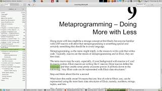 learning elixir 39 Metaprogramming